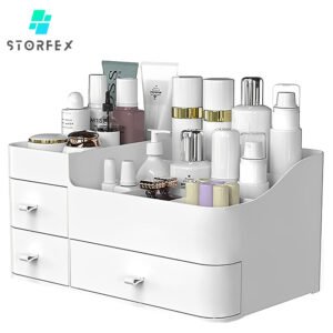 STORFEX Multifunctional Makeup Organizer - Vanity Organizer with Drawers_0