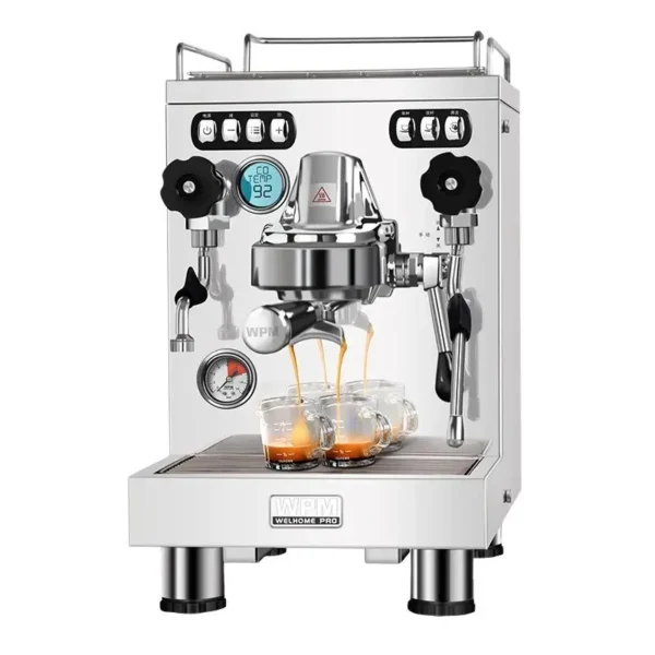 Coffee Machines Dual Mode 4 Types of Pre-soak Simultaneous Operation of Extraction and Milk Frothing Steam Espresso Machine
